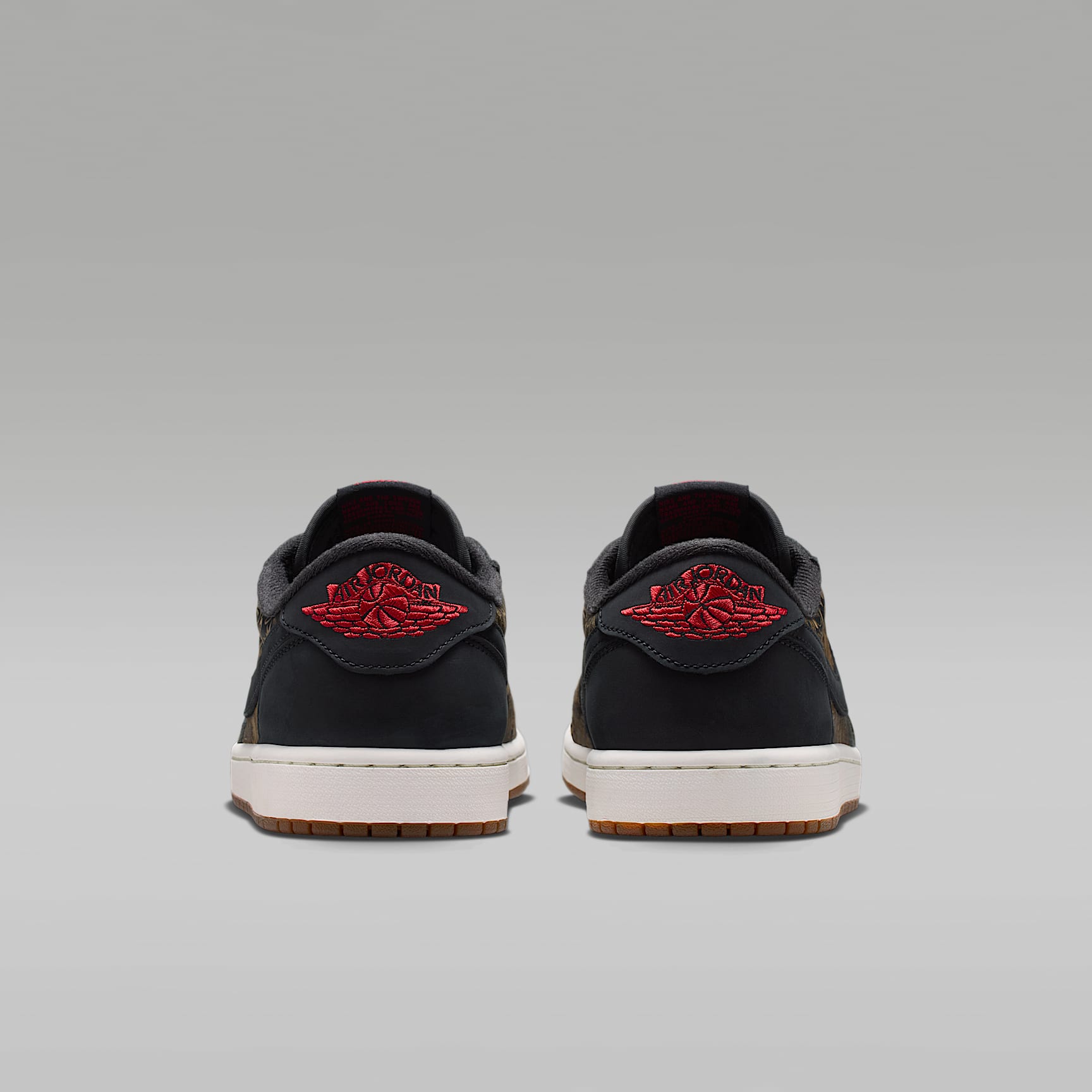 Air Jordan 1 Low OG "Laser" Schuh (Herren) – Schwarz/Summit White/Summit White/Varsity Red