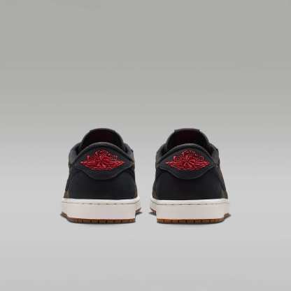 Air Jordan 1 Low OG "Laser" Schuh (Herren) – Schwarz/Summit White/Summit White/Varsity Red