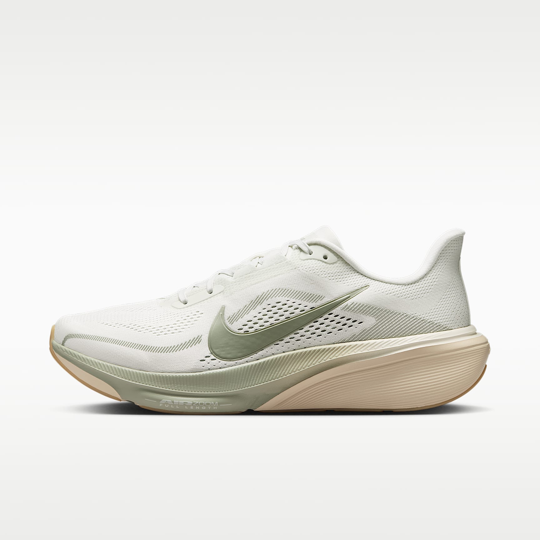 Nike Pegasus 42 Straßenlaufschuh (Herren) – Spruce Aura/Pale Ivory/Sanddrift/Jade Horizon