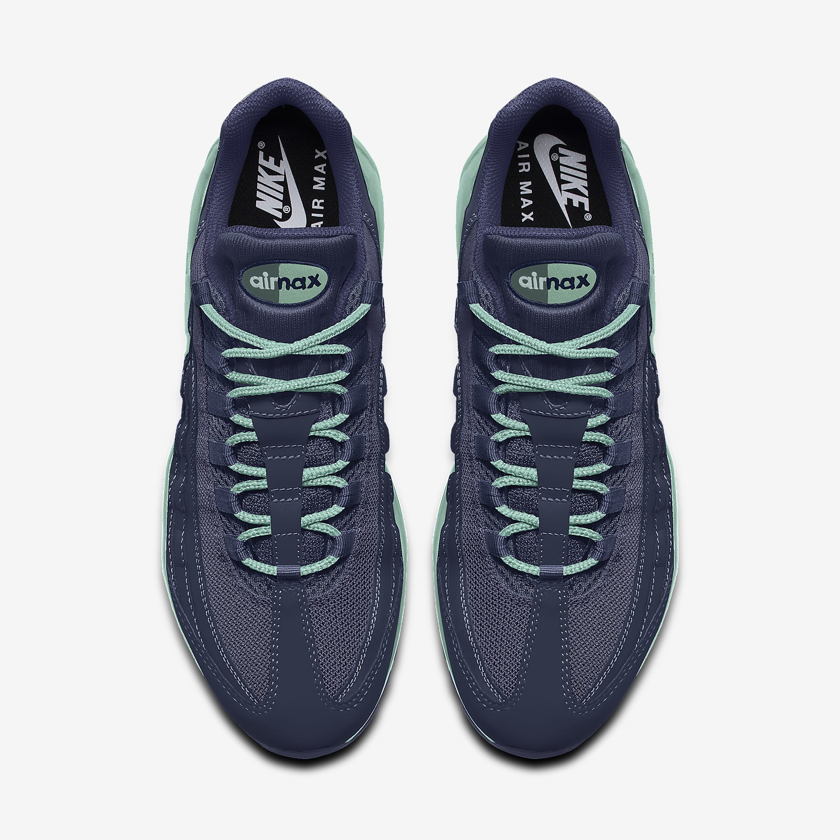 Nike Air Max 95 By You personalisierbarer Herrenschuh – Multi-Color/Multi-Color/Multi-Color/Multi-Color