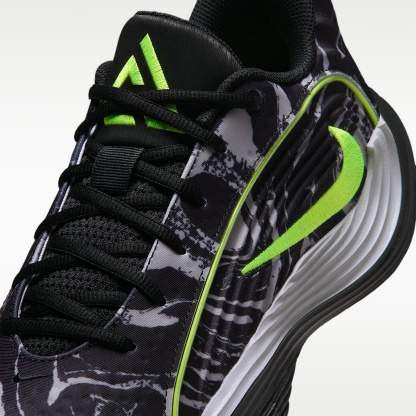 Giannis Immortality 5 Basketballschuh – Schwarz/Light Smoke Grey/Volt