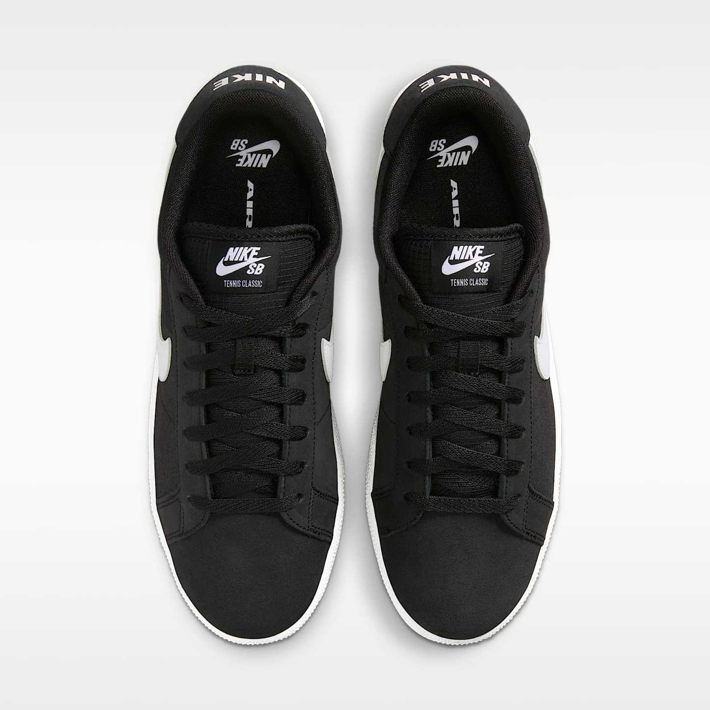 Nike SB Zoom Tennis Classic Skaterschuh – Schwarz/Weiß/Weiß