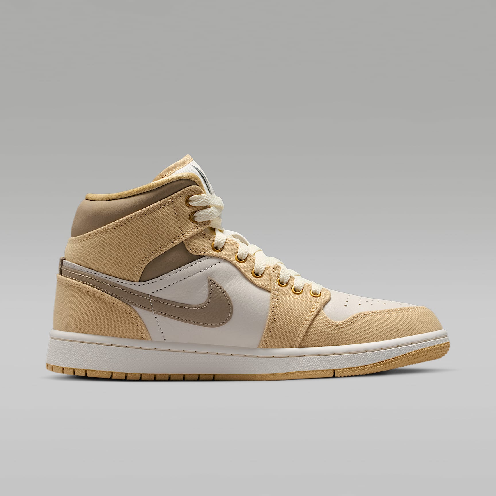 Air Jordan 1 Mid SE Schuh (Damen) – Sesame/Sail/Coconut Milk/Khaki