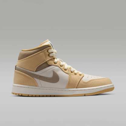 Air Jordan 1 Mid SE Schuh (Damen) – Sesame/Sail/Coconut Milk/Khaki
