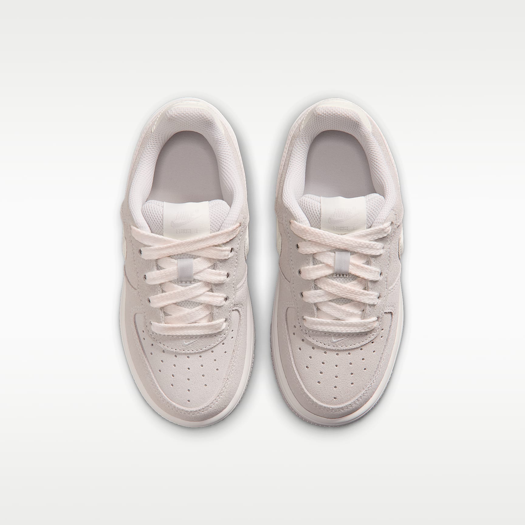 Nike Force 1 Low Schuh (jüngere Kinder) – Vast Grey/Sail