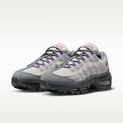 Nike Air Max 95 Big Bubble Schuh (Damen) – Cool Grey/Light Smoke Grey/Vast Grey/Bold Berry