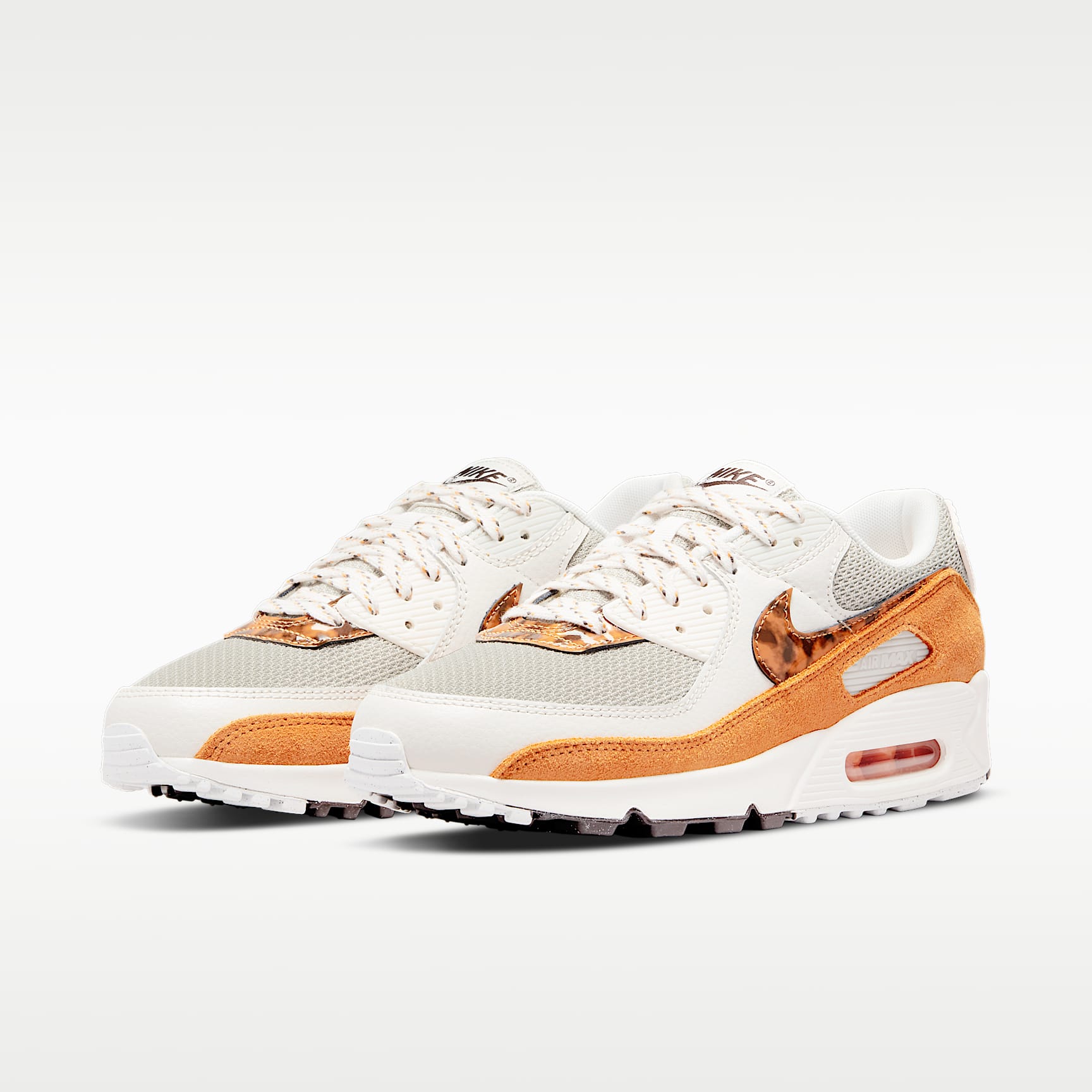 Nike Air Max 90 Damenschuh – Phantom/Velvet Brown/Light Bone/Light Curry