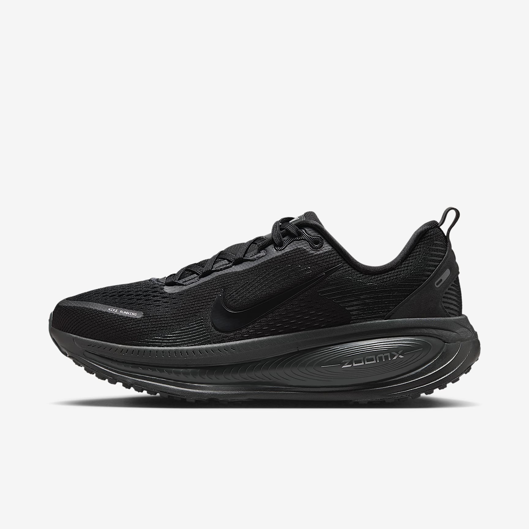 Nike Vomero 18 Straßenlaufschuh (Damen) – Schwarz/Dark Smoke Grey/Light Smoke Grey/Schwarz