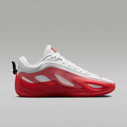 Jordan Heir Series 2 "Seafoam" Basketballschuh – Weiß/Desert Berry/Track Red