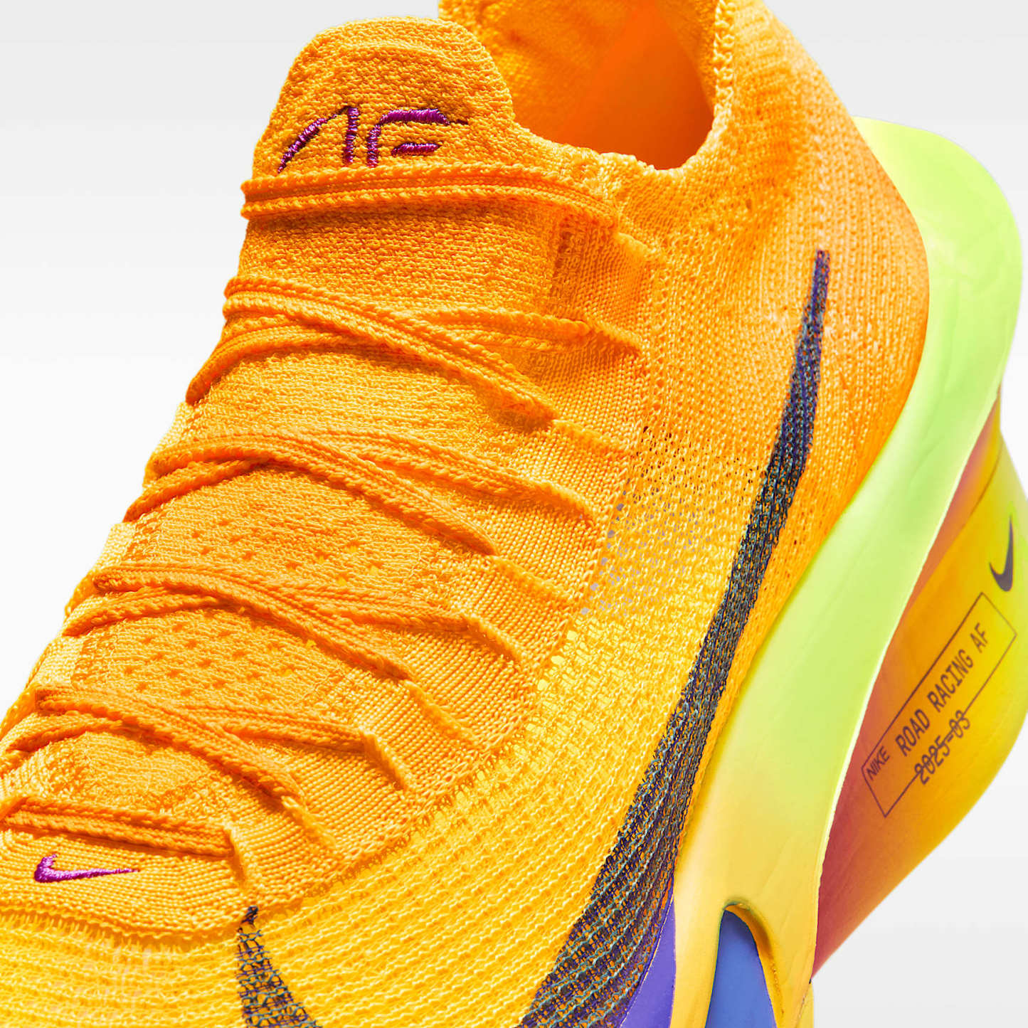 Nike Alphafly 3 Herren-Straßenlaufschuh für Wettkämpfe – Laser Orange/Citron Pulse/Volt Ice/Indigo Burst