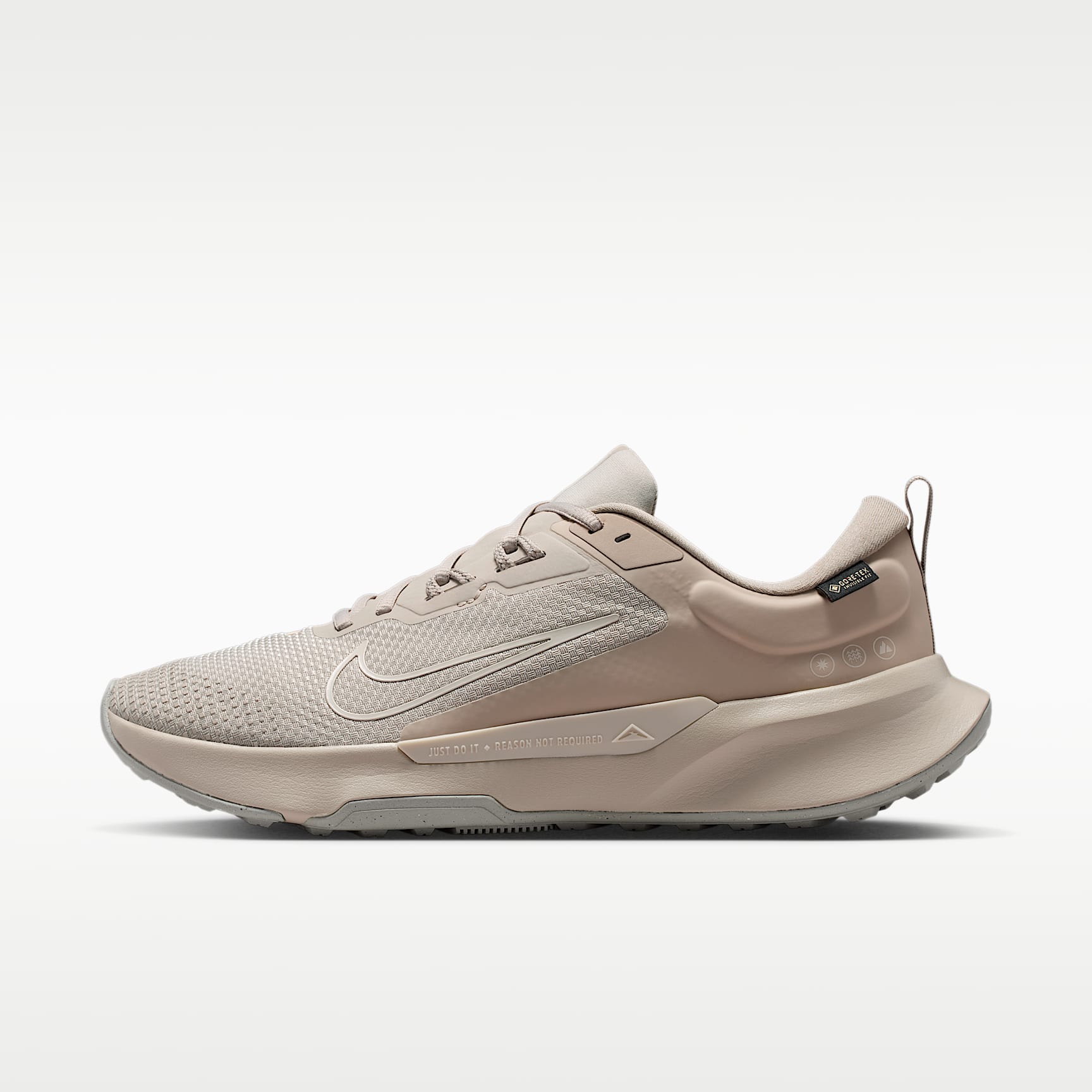 Nike Juniper Trail 2 GORE-TEX wasserdichter Traillaufschuh für Herren – Cream II/Light Orewood Brown