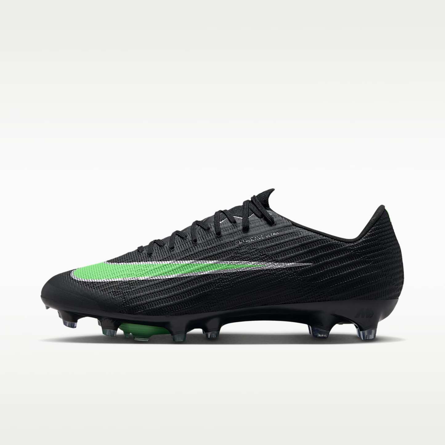 Nike Mercurial Superfly 11 Elite Low-Top-Fußballschuh für Kunstrasen – Schwarz/Schwarz/Illusion Green