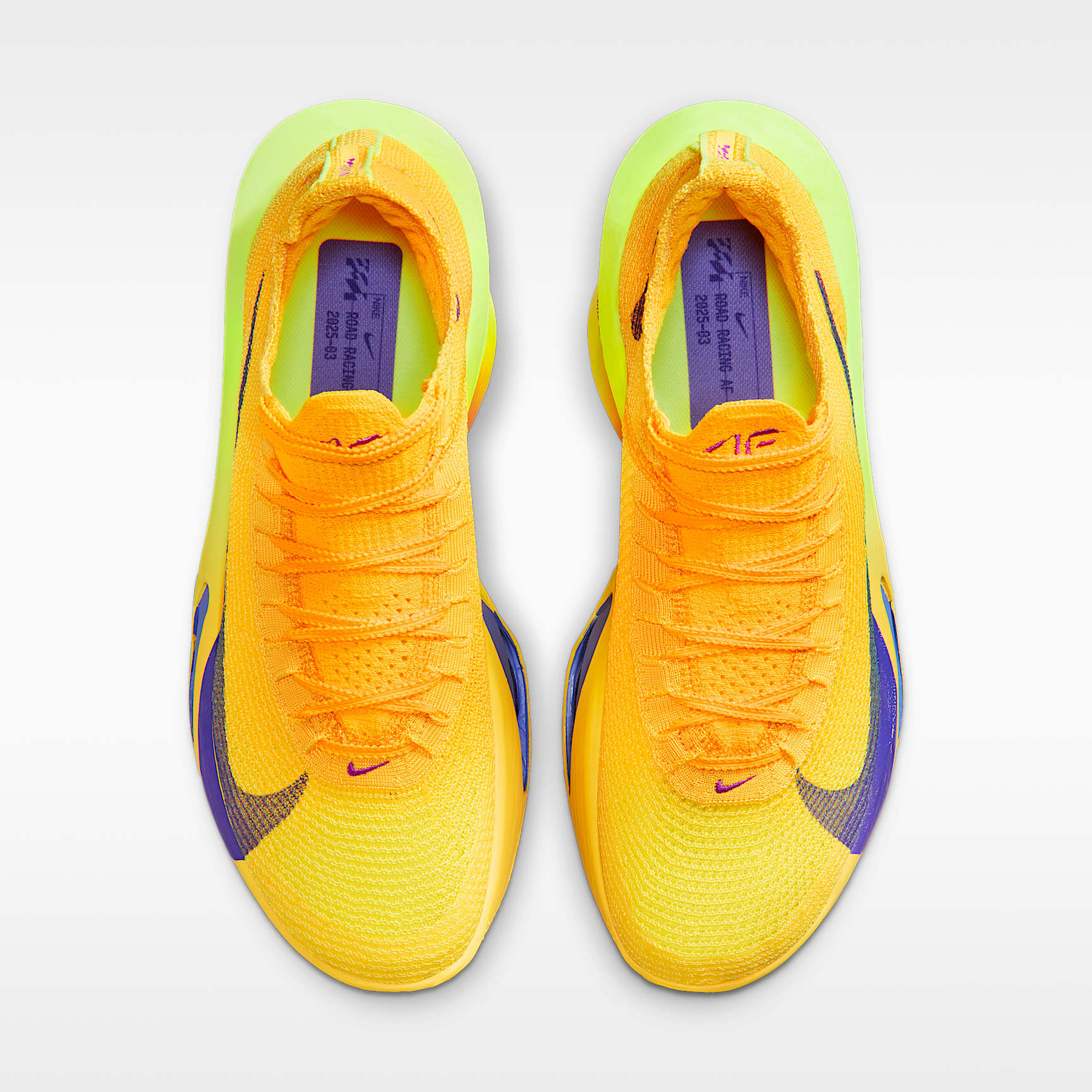Nike Alphafly 3 Herren-Straßenlaufschuh für Wettkämpfe – Laser Orange/Citron Pulse/Volt Ice/Indigo Burst