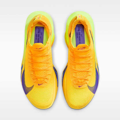 Nike Alphafly 3 Herren-Straßenlaufschuh für Wettkämpfe – Laser Orange/Citron Pulse/Volt Ice/Indigo Burst