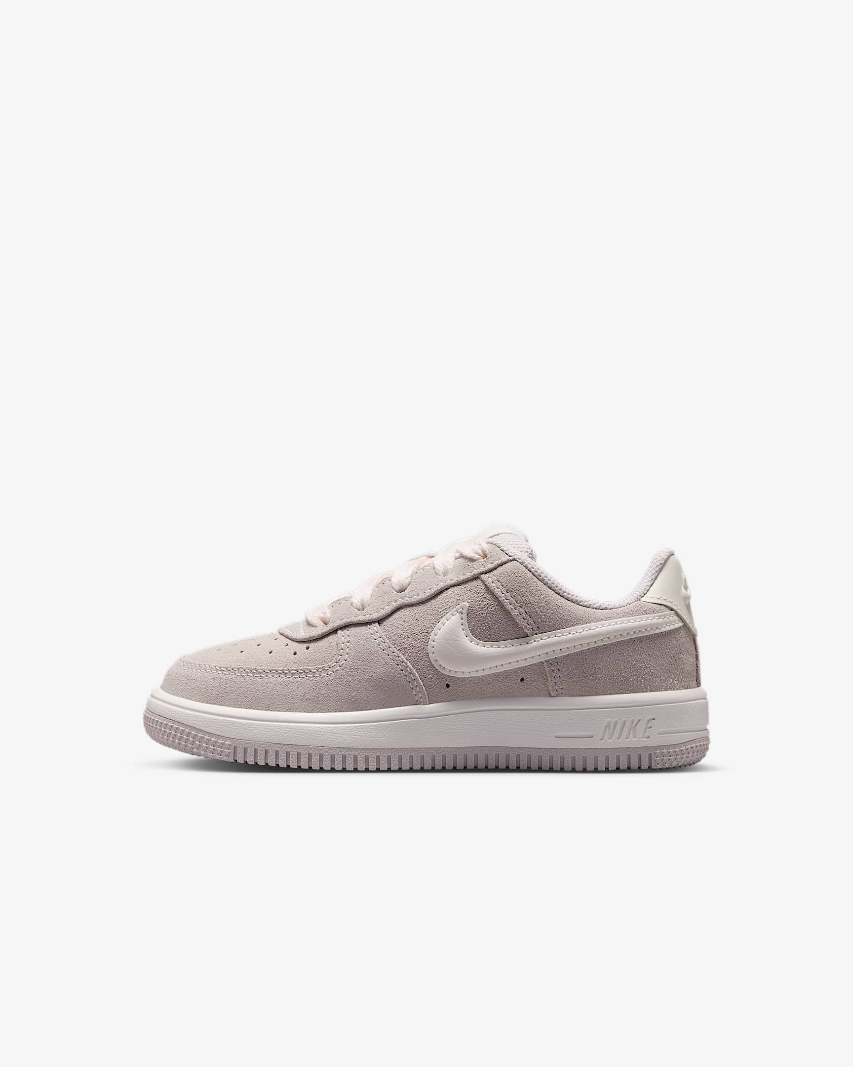 Nike Force 1 Low Schuh (jüngere Kinder) – Vast Grey/Sail