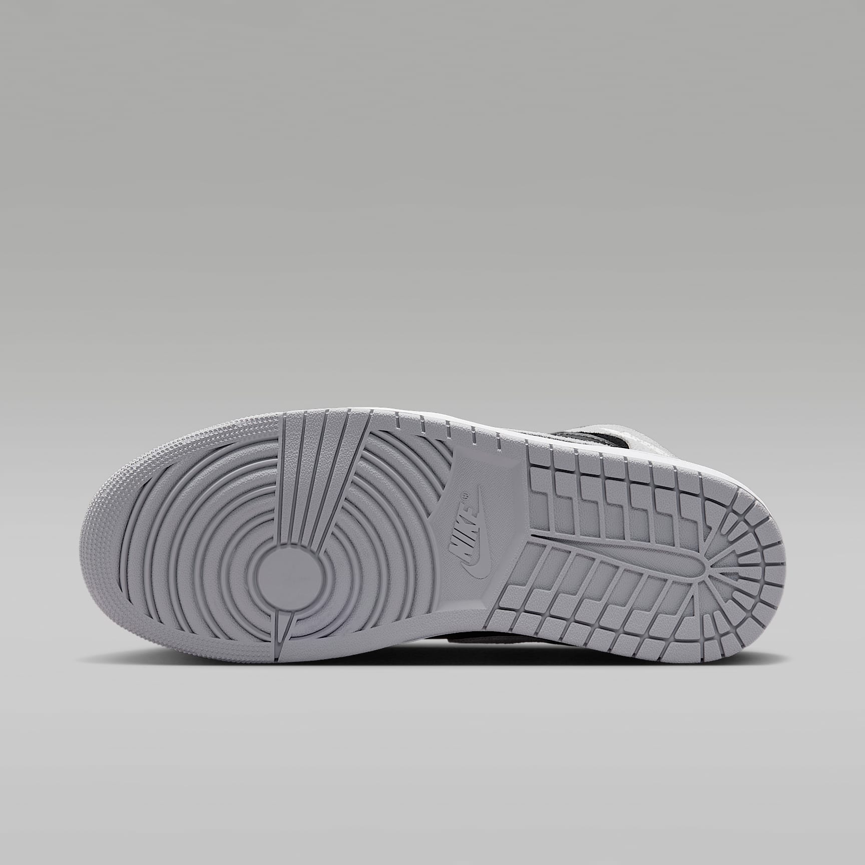 Air Jordan 1 Mid Herrenschuh – Light Smoke Grey/Schwarz/Weiß