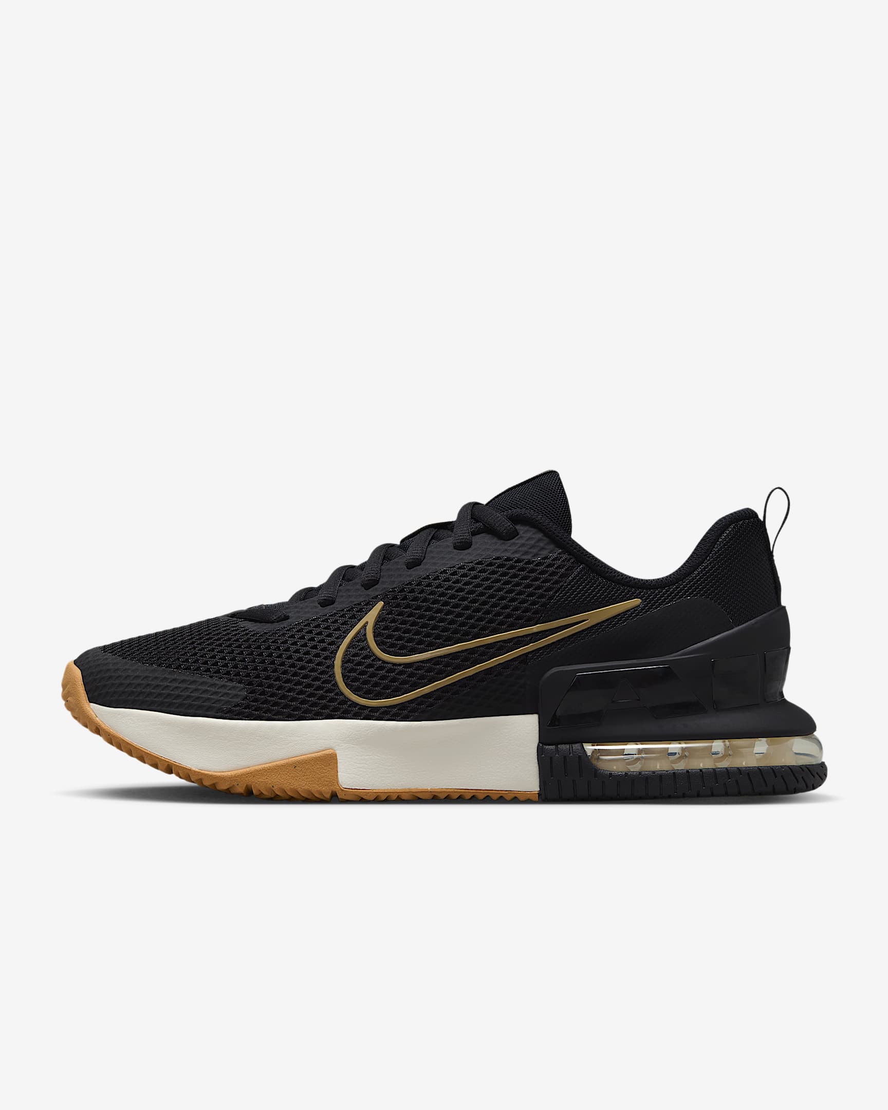 Nike Air Max Alpha Trainer 6 Workout-Schuh (Herren) – Schwarz/Sail/Gum Light Brown/Parachute Beige