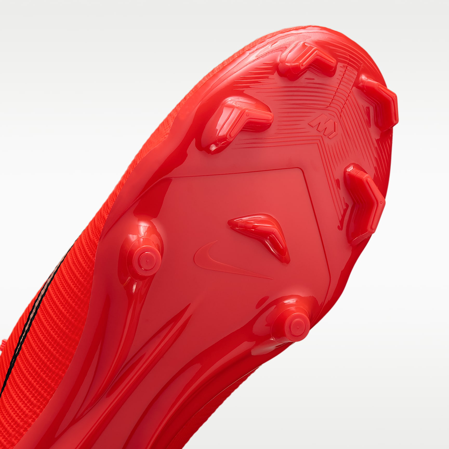 Nike Mercurial Vapor 17 Academy Low-Top-Fußballschuh für verschiedene Böden – Bright Crimson/Blur