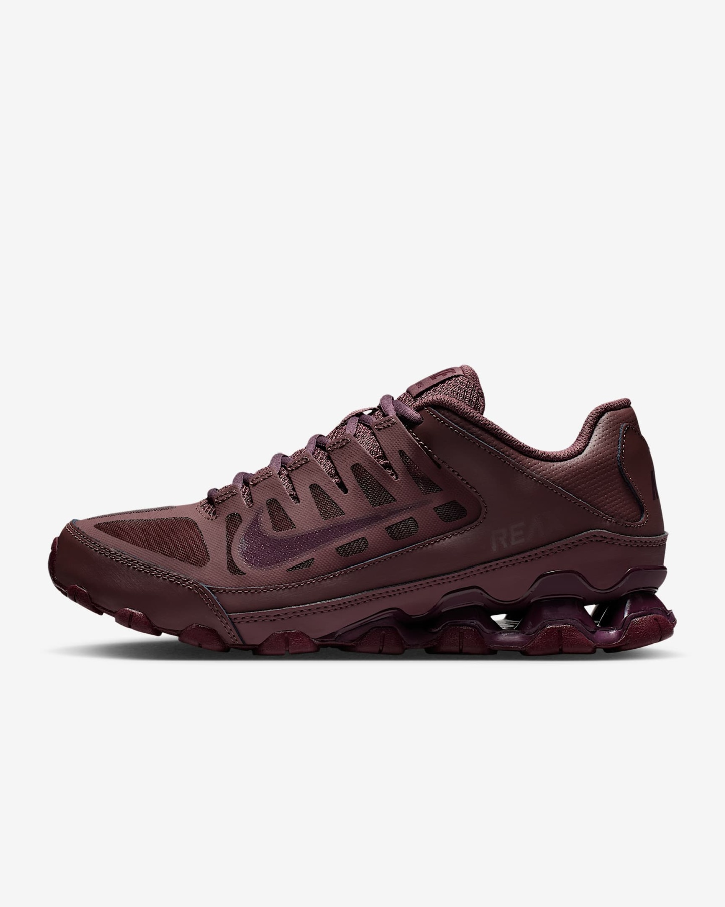 Nike Reax 8 TR Workout-Schuh (Damen) – Tattoo/Burgundy Crush