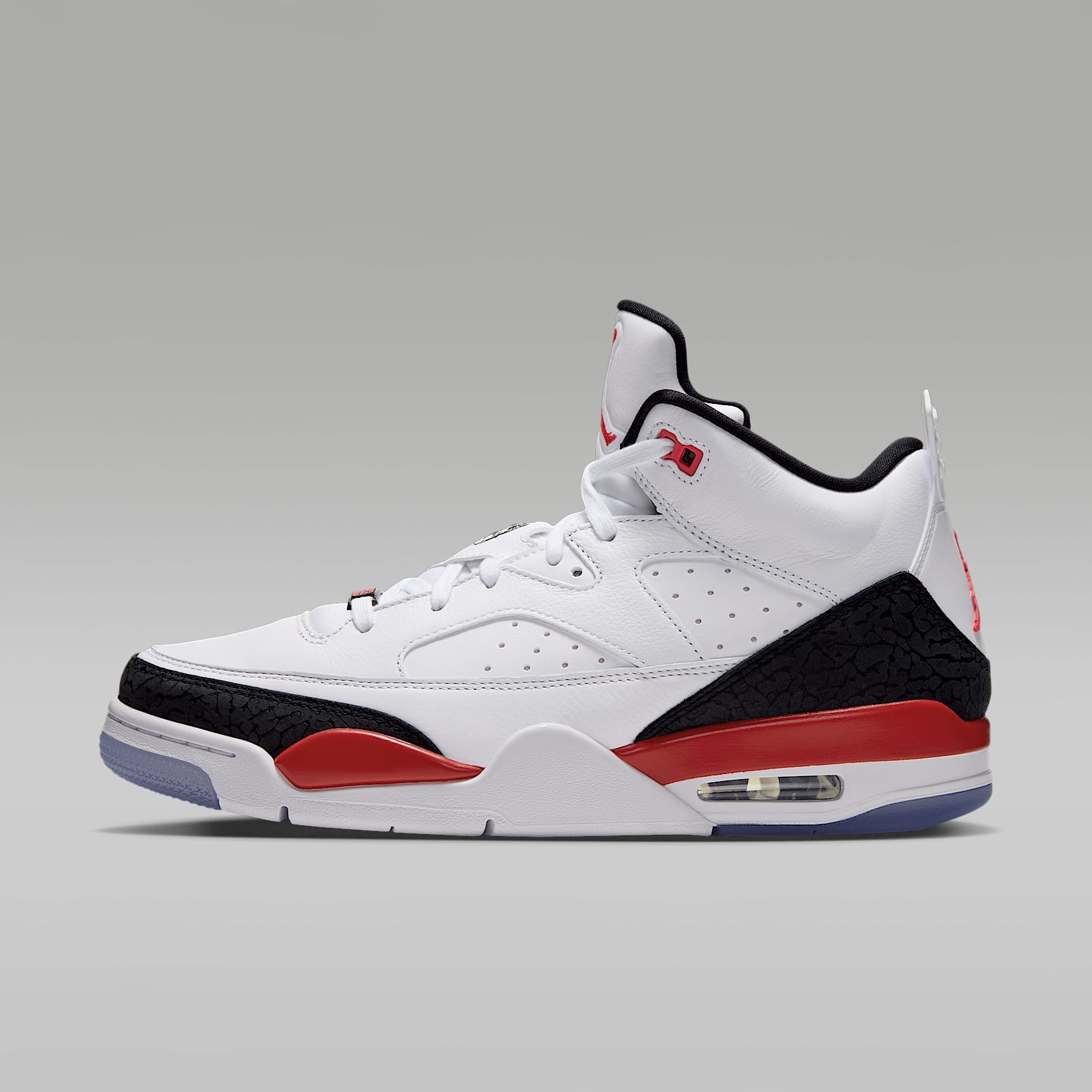 Jordan Son of Mars Low Herrenschuh – Weiß/Schwarz/Light Crimson
