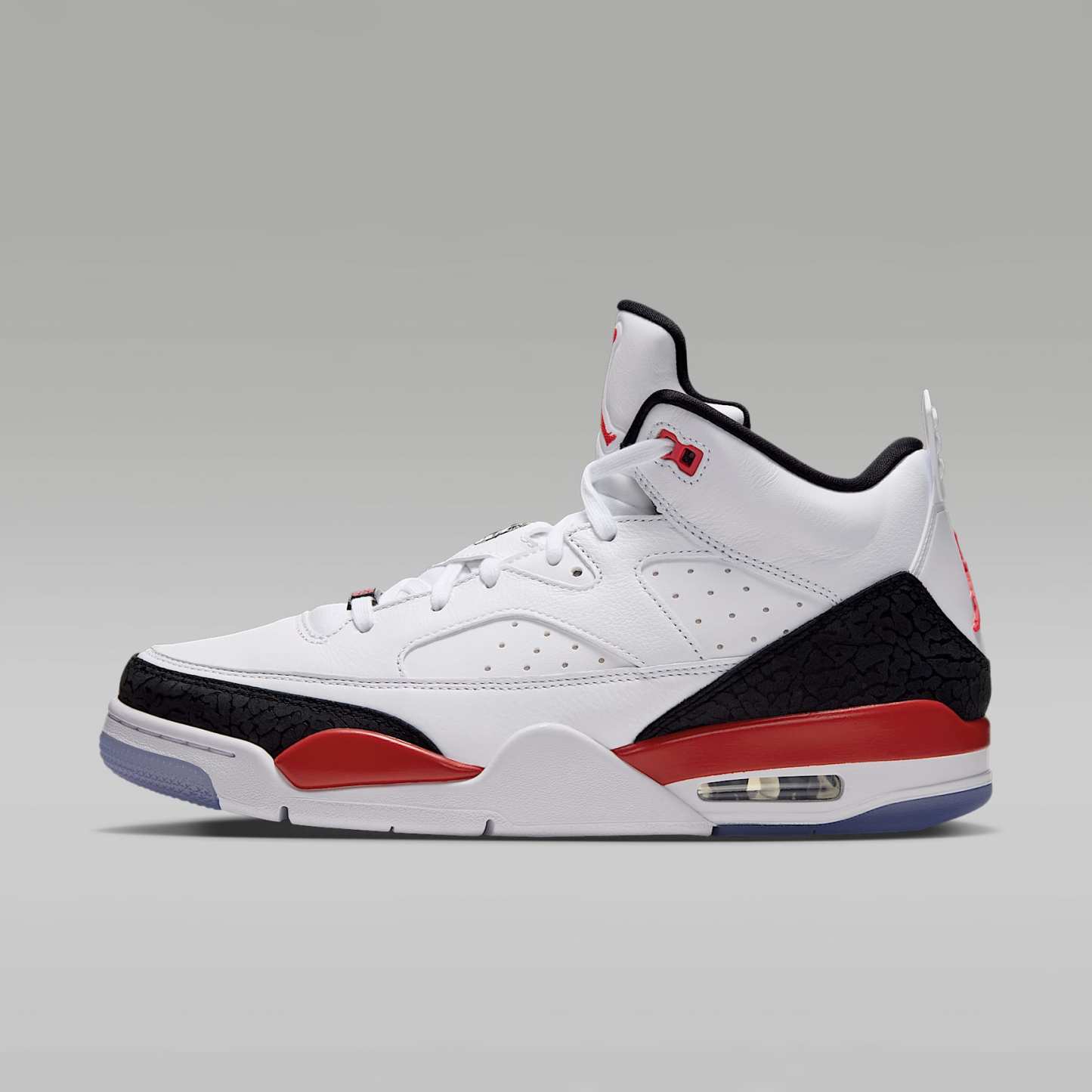 Jordan Son of Mars Low Herrenschuh – Weiß/Schwarz/Light Crimson