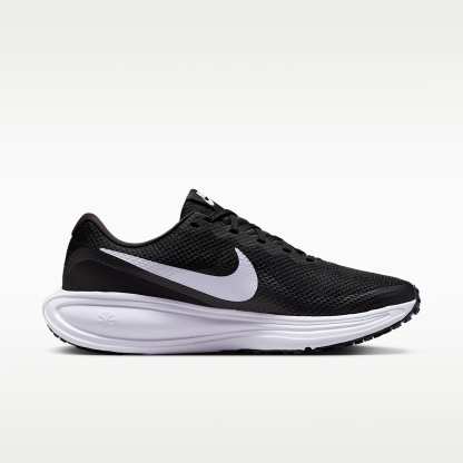 Nike Revolution 8 Straßenlaufschuh (Damen) – Schwarz/Iron Grey/Weiß