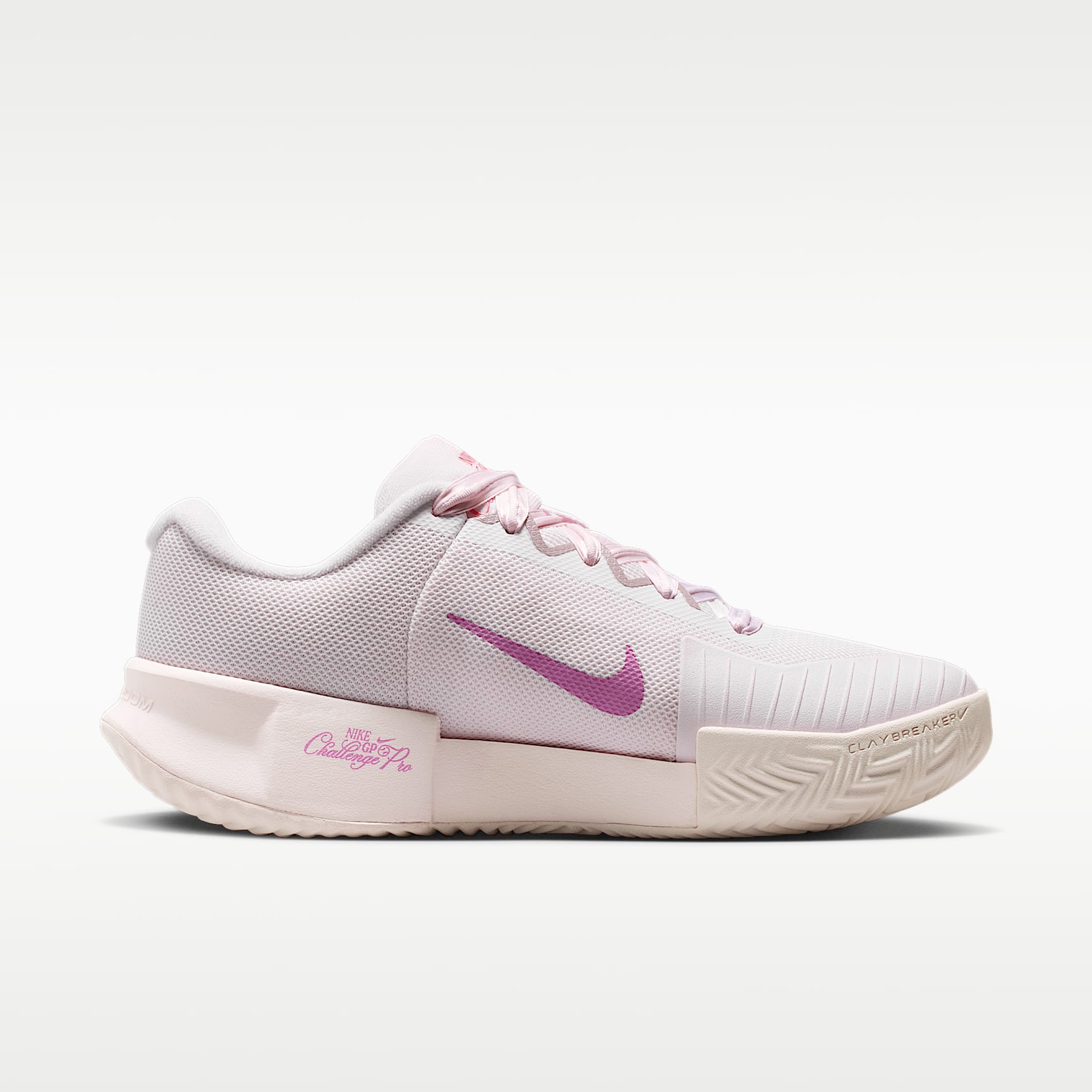 Nike GP Challenge Pro PRM Tennisschuh für den Clay Court (Damen) – Pearl Pink/Pink Foam/Chalk/Light Magenta