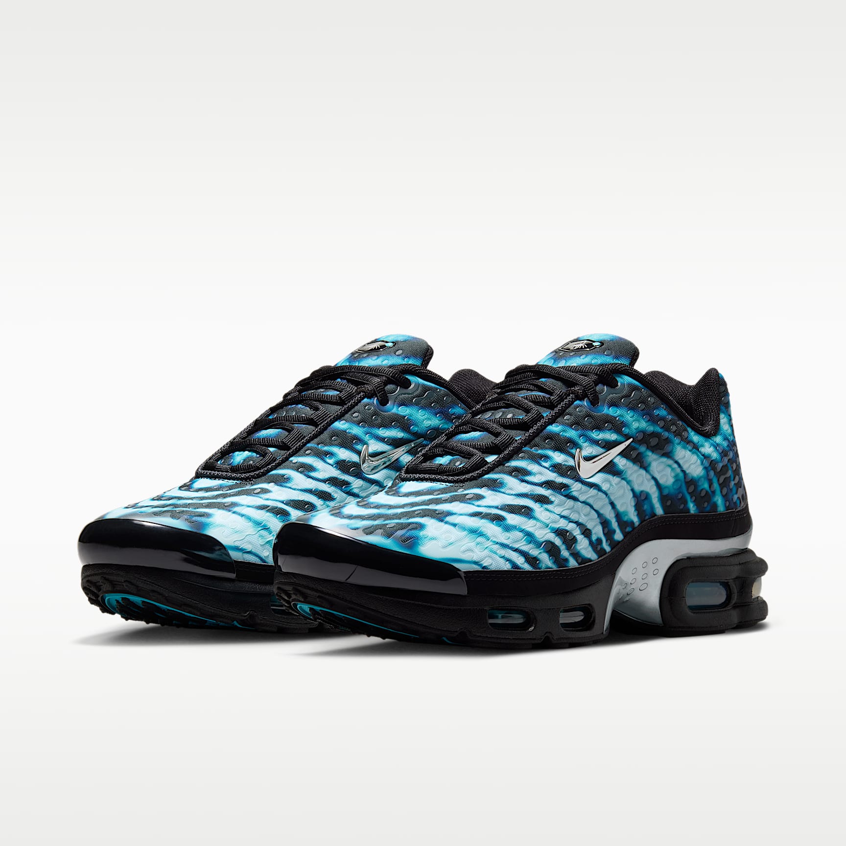 Nike Air Max Plus VII Schuh (Herren) – Schwarz/Gamma Blue/Chrome