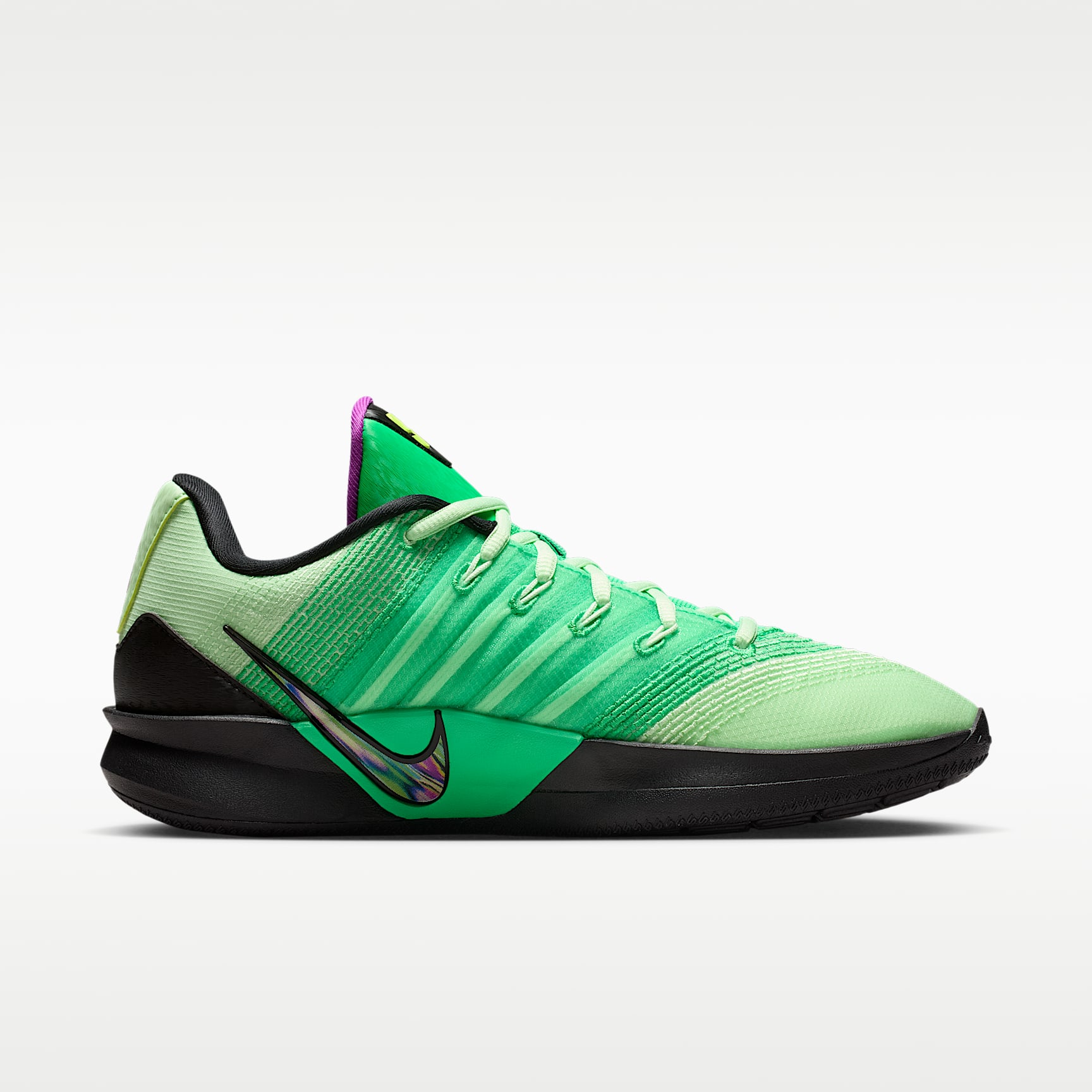 Sabrina 3 "Gamer" Basketballschuh – Green Shock/Vapor Green/Vivid Purple/Schwarz