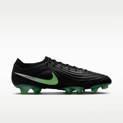 Nike Tiempo Maestro Elite Low Top Fußballschuh für normalen Rasen – Schwarz/Schwarz/Illusion Green