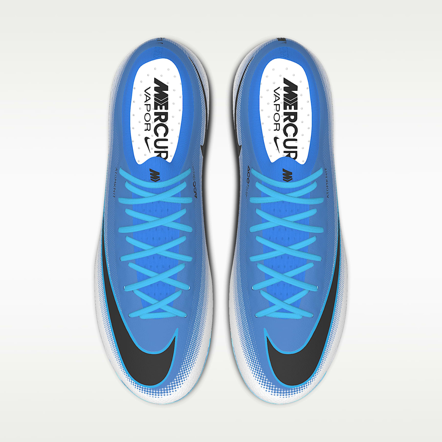 Nike Mercurial Vapor 17 Elite By You personalisierbarer Low-Top-Fußballschuh für normalen Rasen – Bright Crimson/Weiß [3653204120]