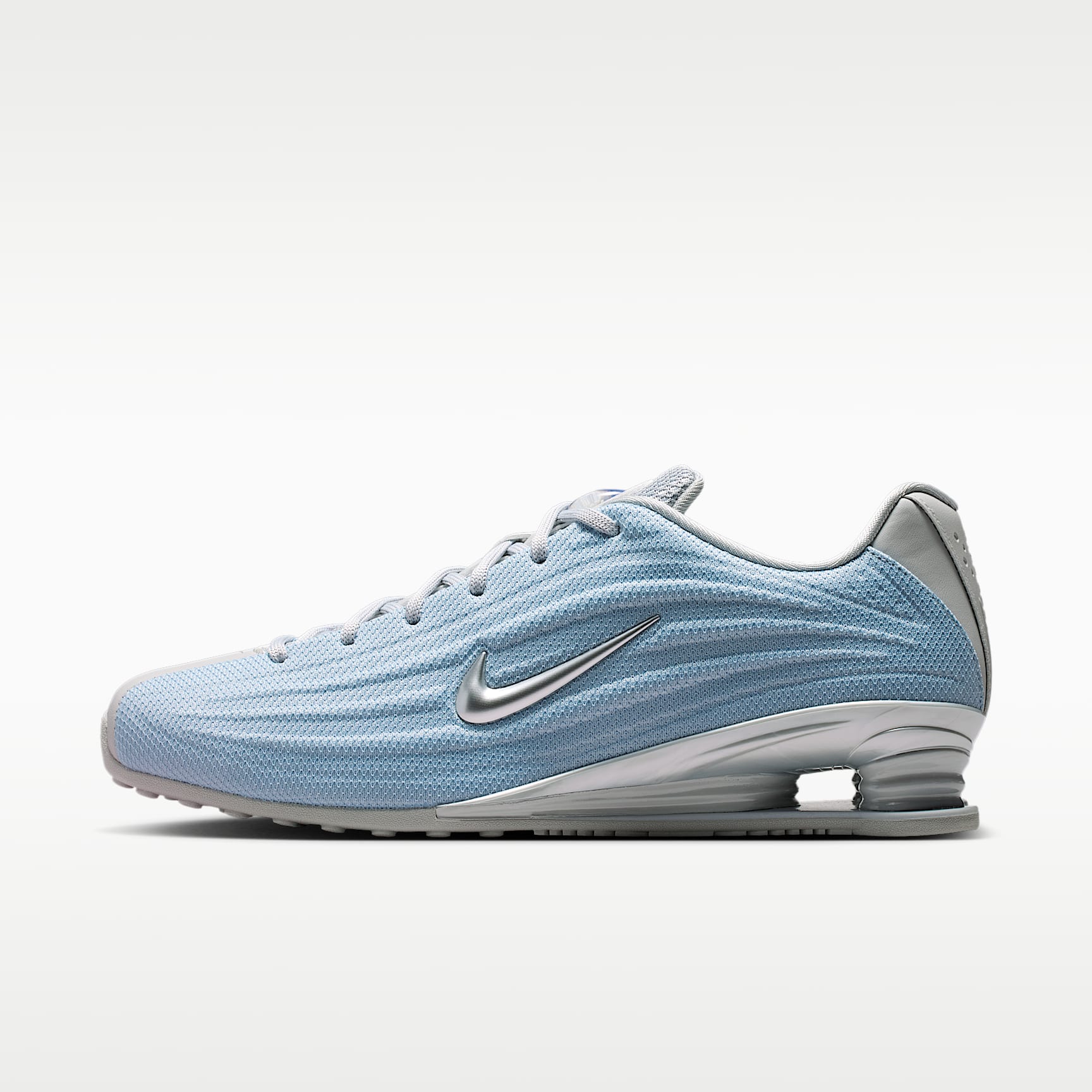 Nike Shox Z Schuh (Damen) – Light Armory Blue/Flat Silver/Grey Fog/Metallic Silver