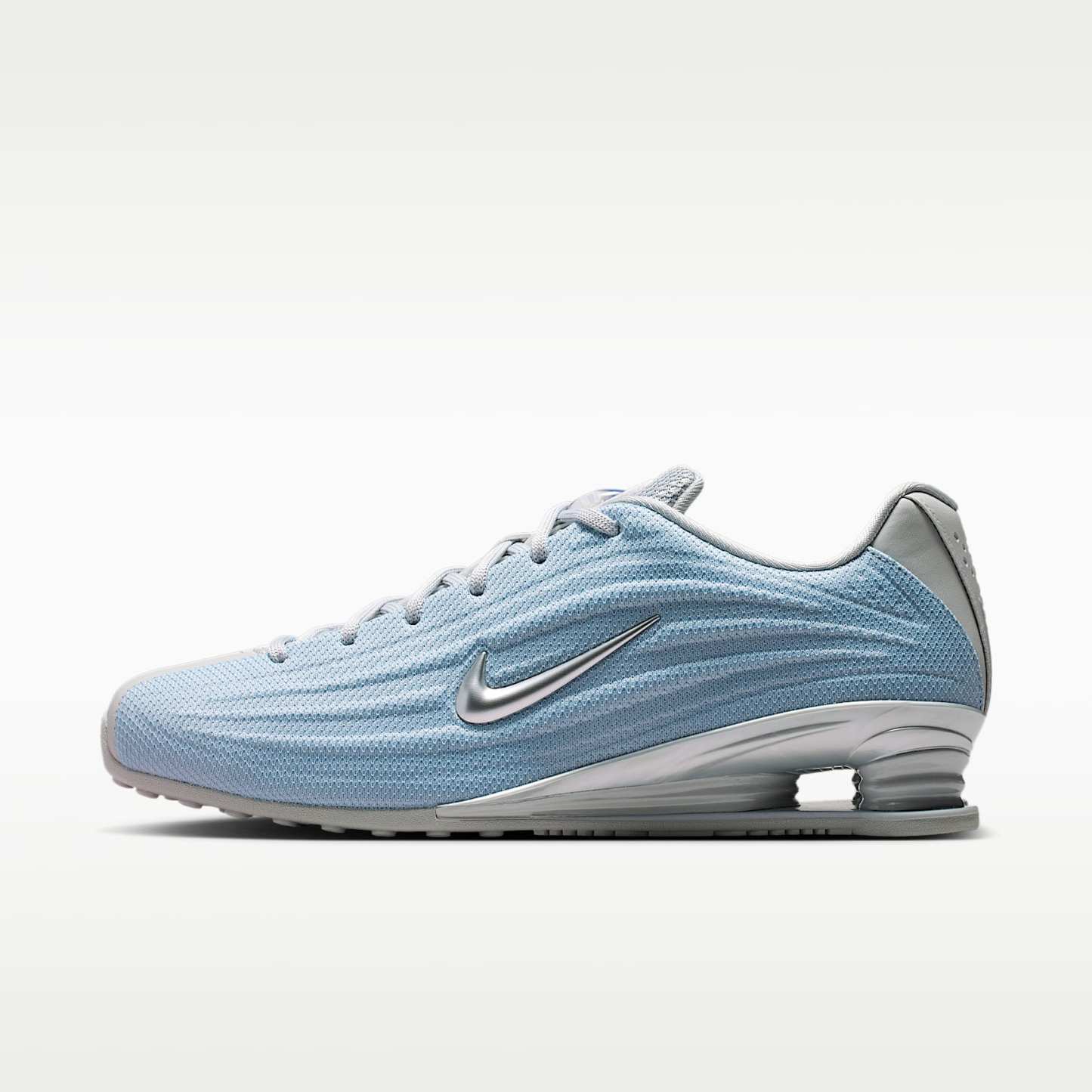 Nike Shox Z Schuh (Damen) – Light Armory Blue/Flat Silver/Grey Fog/Metallic Silver