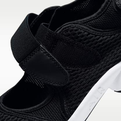 Nike Air Rift Breathe Damenschuh – Schwarz/Weiß/Cool Grey