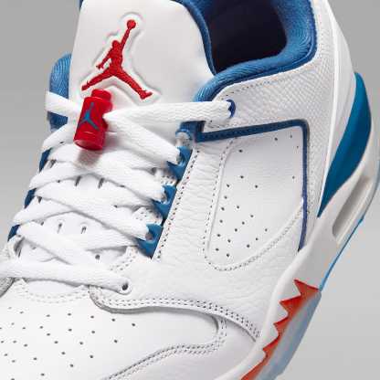 Jordan Sixty Plus Low Herrenschuh – Weiß/True Blue/Varsity Red