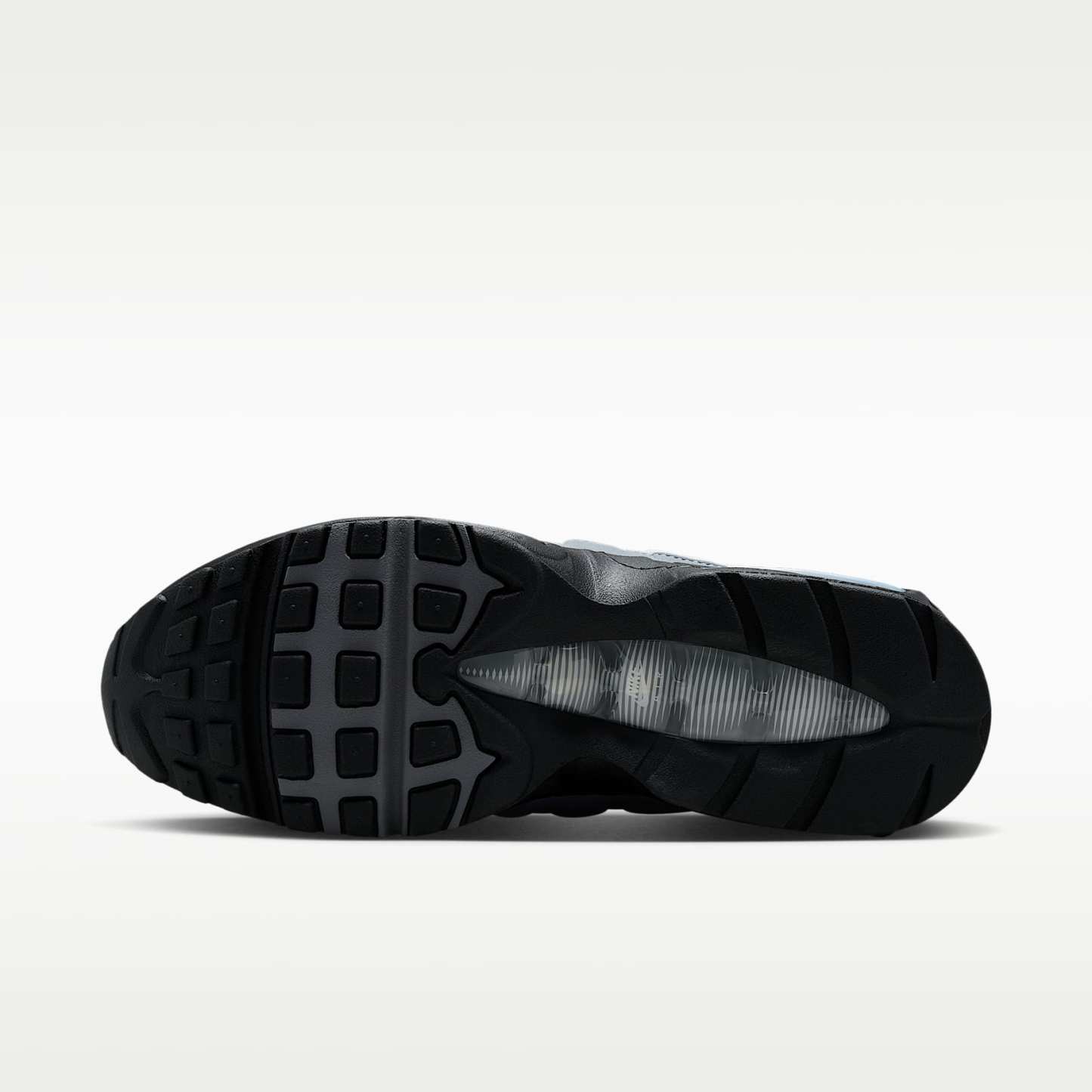 Nike Air Max 95 Big Bubble Schuh (Herren) – Schwarz/Pure Platinum/Wolf Grey/Weiß