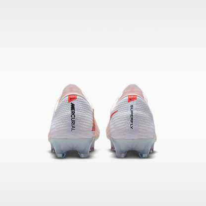 Nike Mercurial Superfly 11 Elite Low-Top-Fußballschuh für normalen Rasen – Weiß/Bright Crimson/Blur