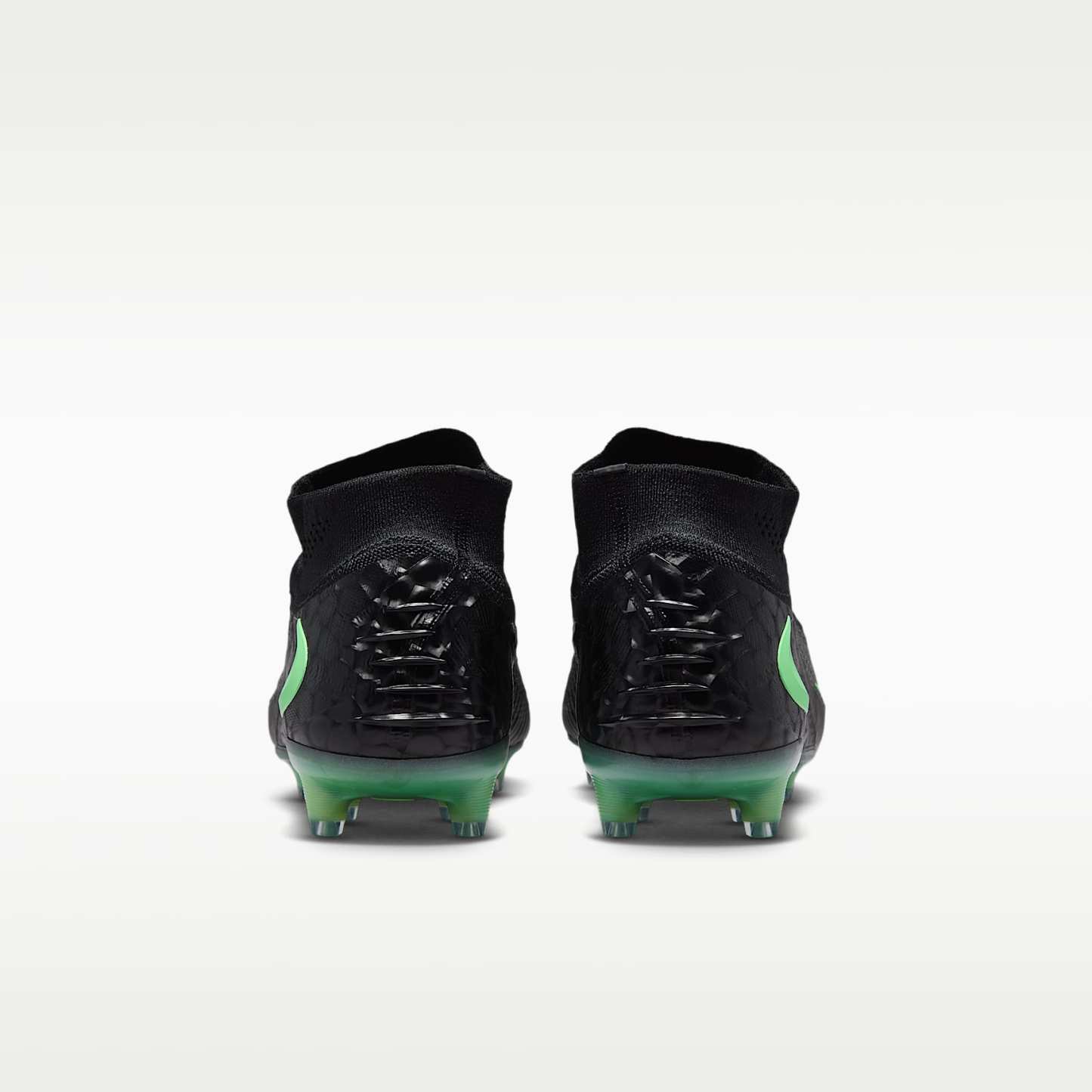 Nike Phantom 6 High Elite Fußballschuh für Kunstrasen – Schwarz/Schwarz/Illusion Green