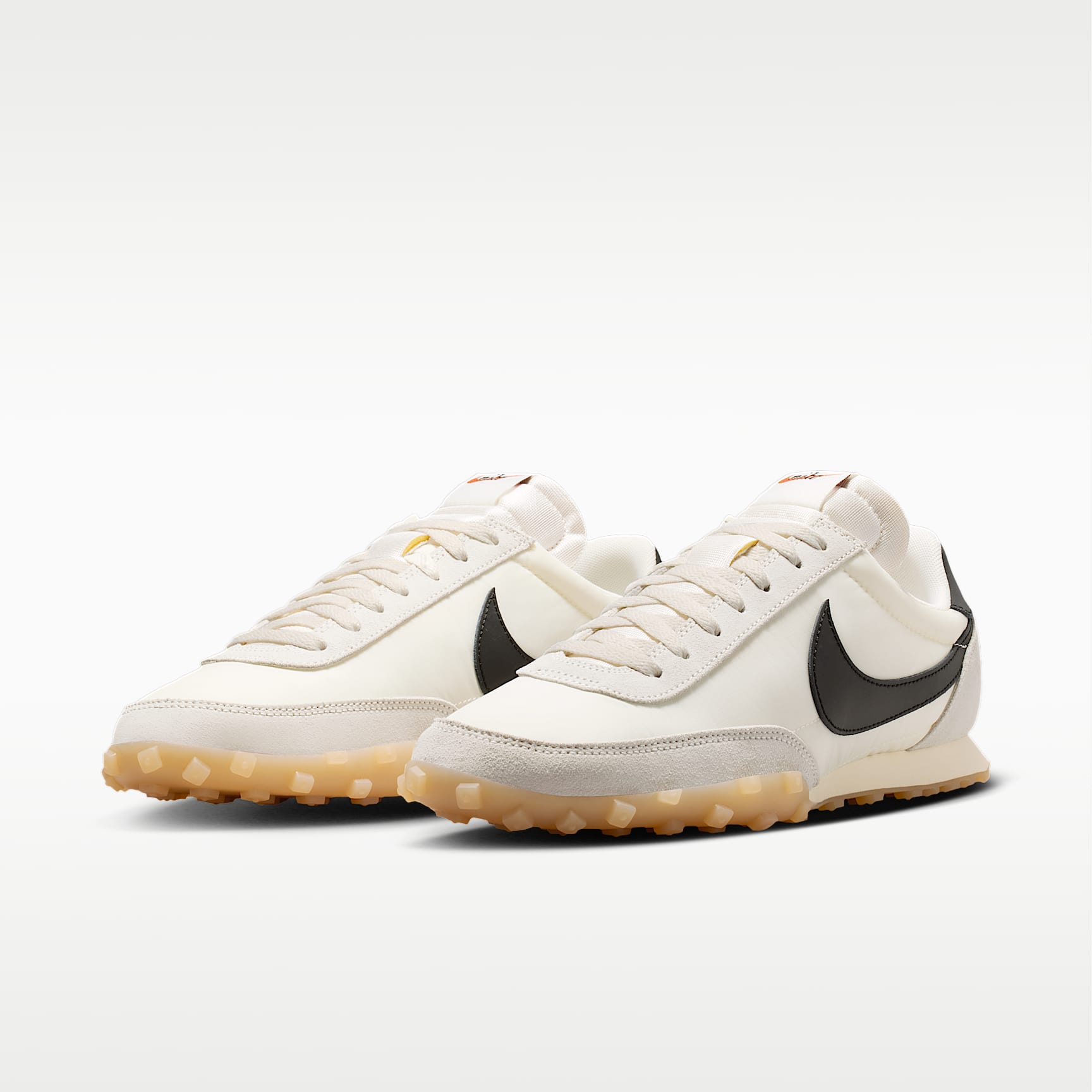 Nike Waffle Racer Herrenschuh – Sail/Coconut Milk/Gum Light Brown/Schwarz