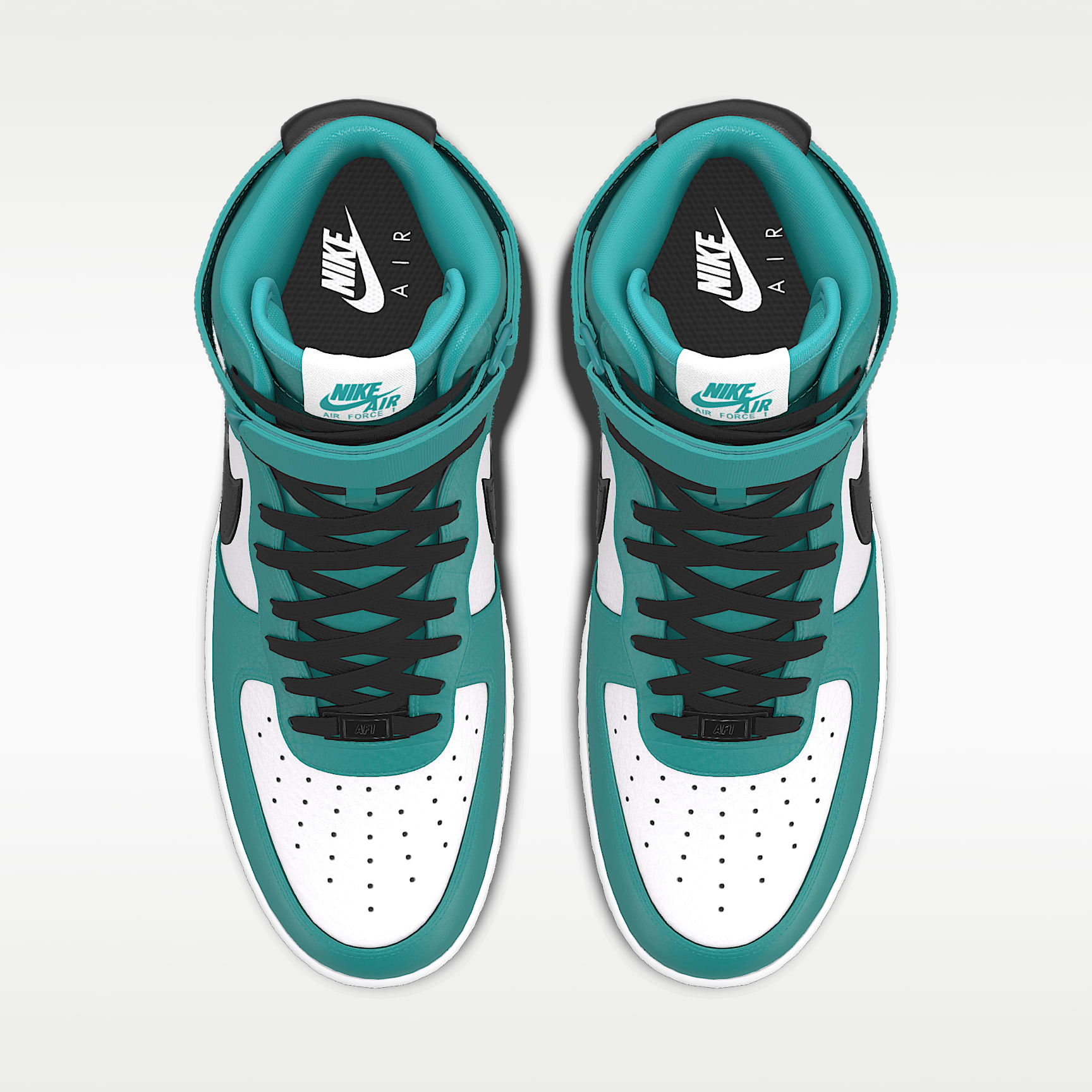 Nike Air Force 1 High By You personalisierbarer Herrenschuh – Multi-Color/Multi-Color/Multi-Color [4285051922]