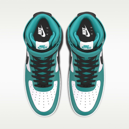 Nike Air Force 1 High By You personalisierbarer Herrenschuh – Multi-Color/Multi-Color/Multi-Color [4285051922]