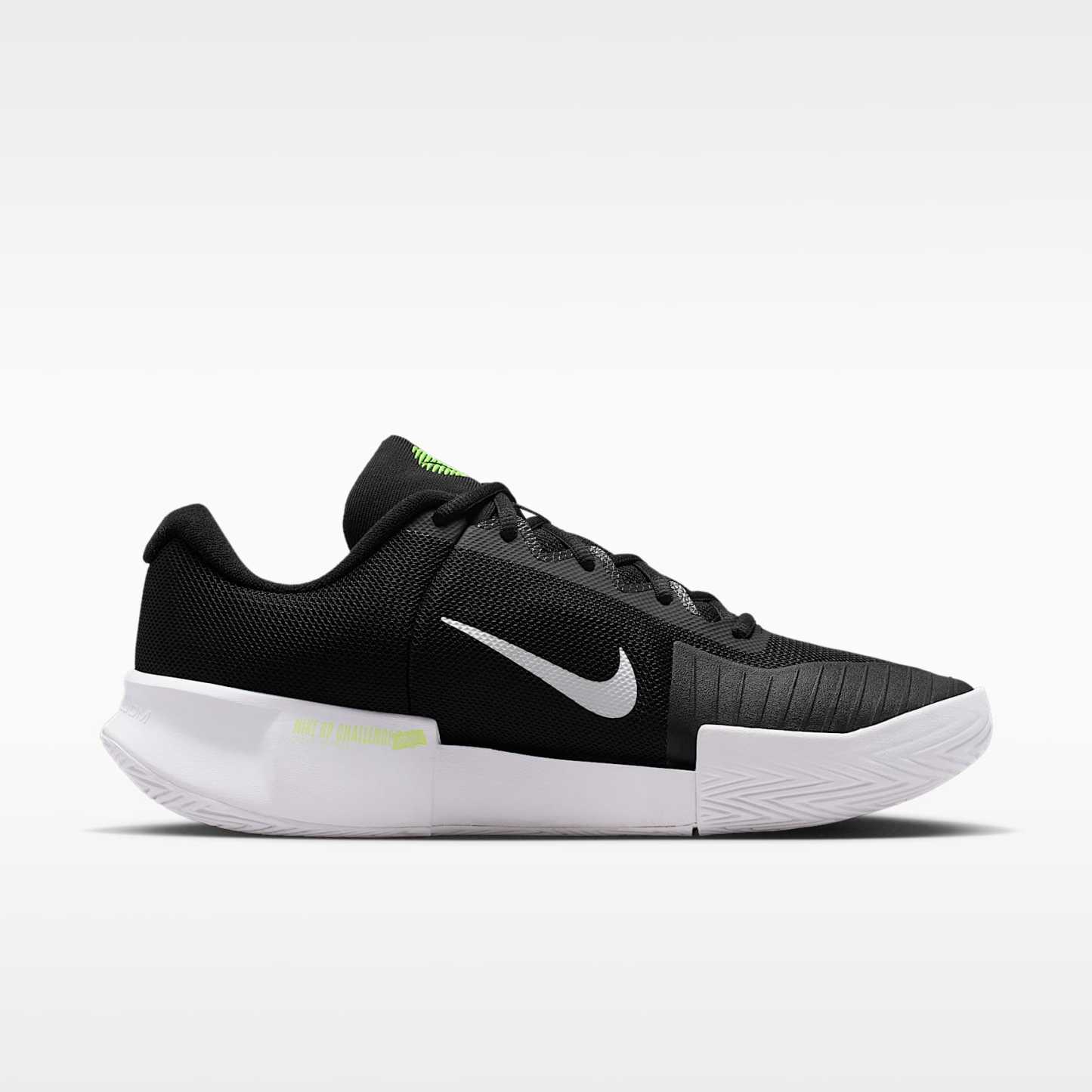Nike GP Challenge Pro Herren-Tennisschuh für Hartplätze – Schwarz/Anthracite/Volt/Weiß