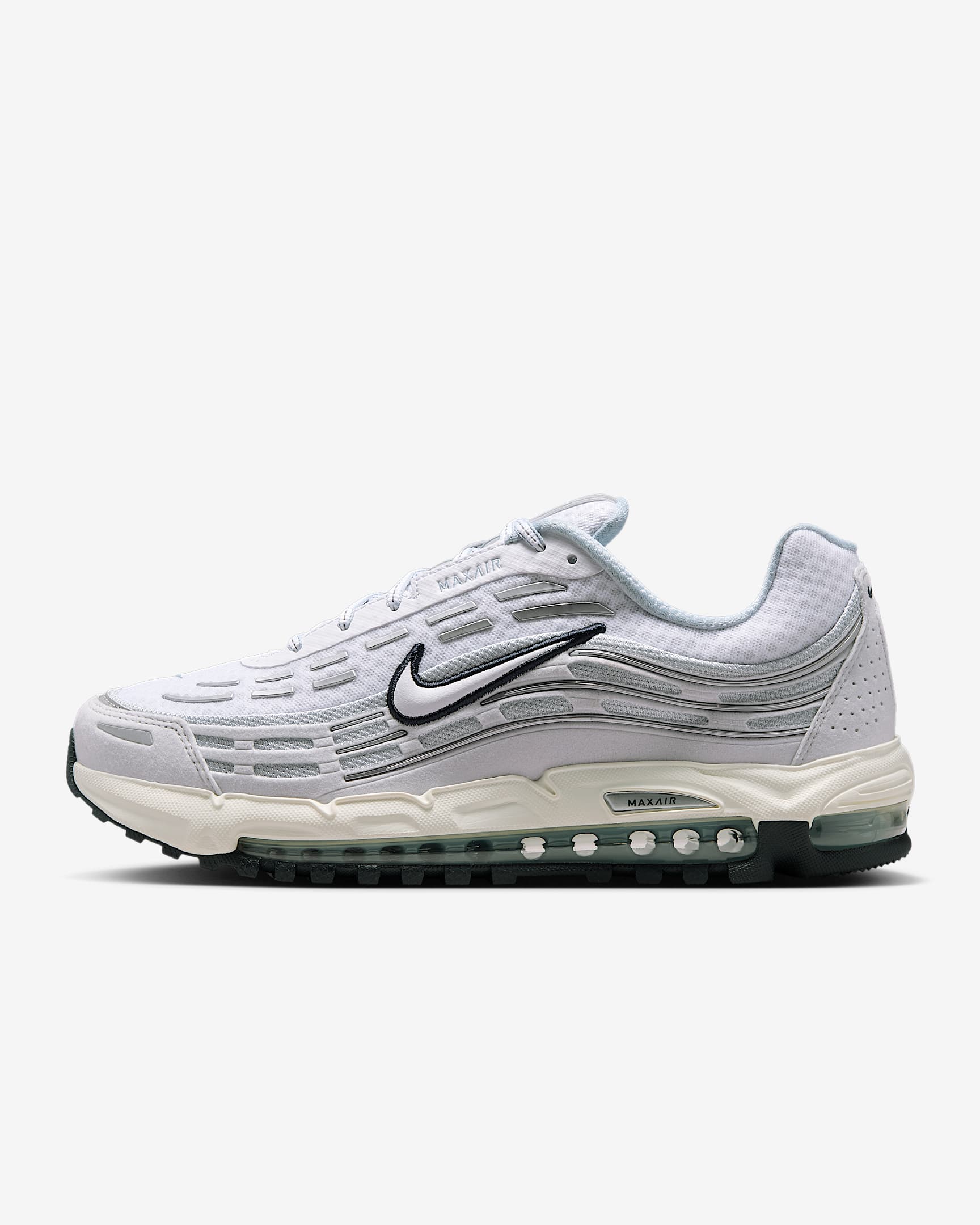 Nike Air Max TL 2.5 Schuh (Herren) – Weiß/Pure Platinum/Metallic Silver/Dark Obsidian