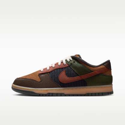 Nike Dunk Low Retro Premium Schuh (Herren) – Light British Tan/Cargo Khaki/Baroque Brown/Cinnamon