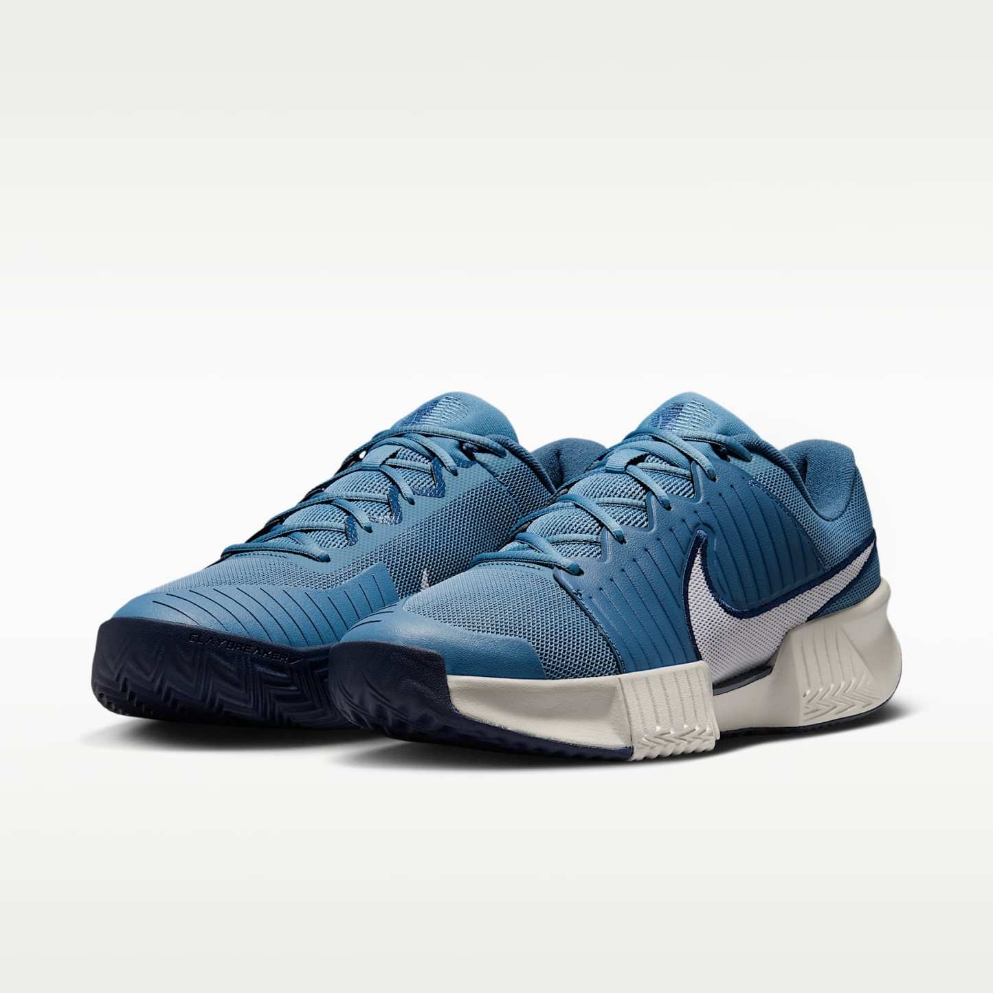 Nike Zoom GP Challenge Pro Clay Court-Tennisschuhe für Herren – Smokey Blue/Light Bone/New Slate/Weiß