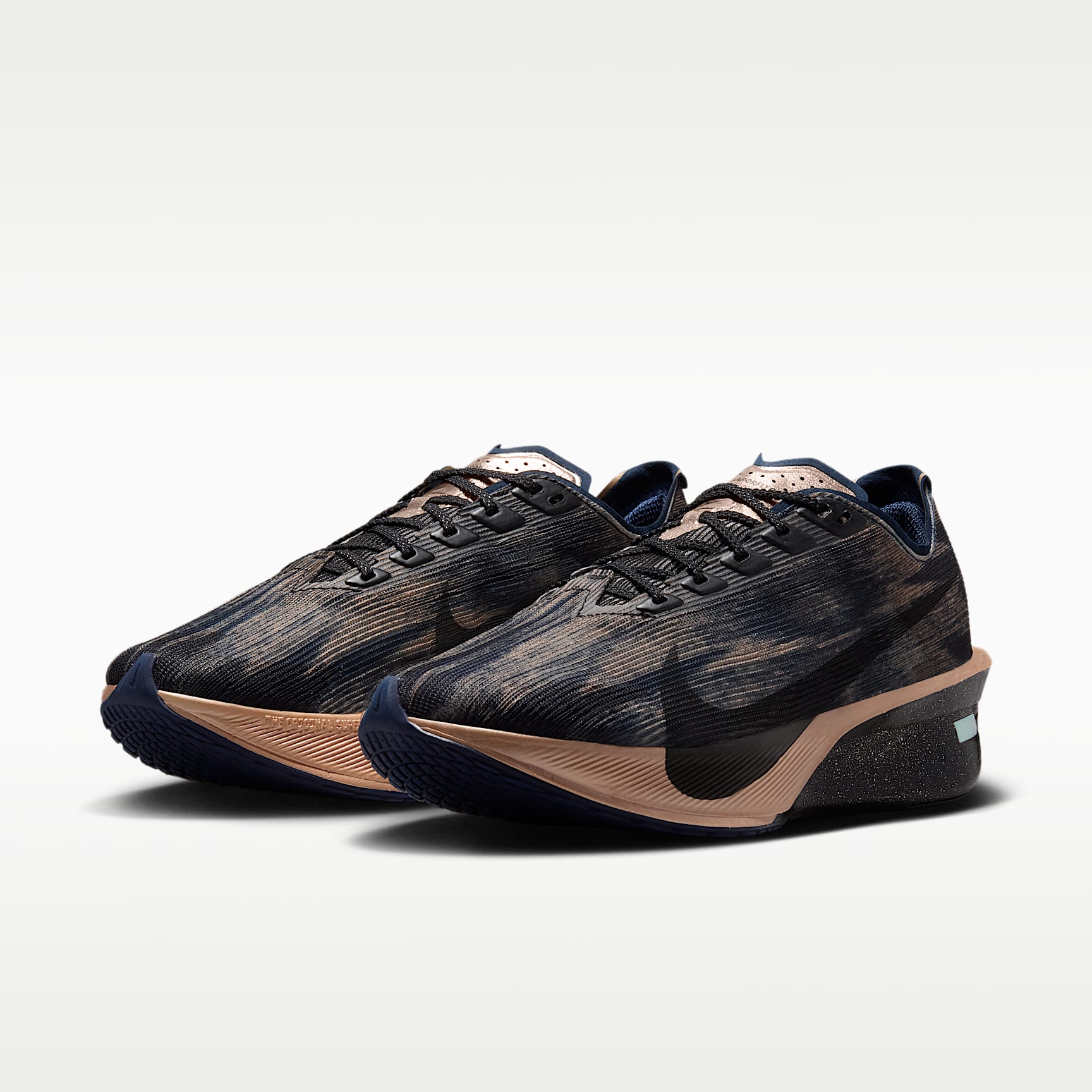 Nike Vaporfly 4 "Keely Hodgkinson" Straßenlaufschuh für Wettkämpfe (Damen) – Pencil Point/Blue Eclipse/Blur/Schwarz