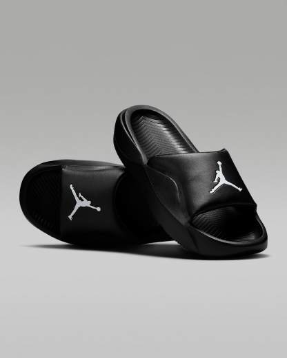 Jordan Franchise Slides – Schwarz/Weiß