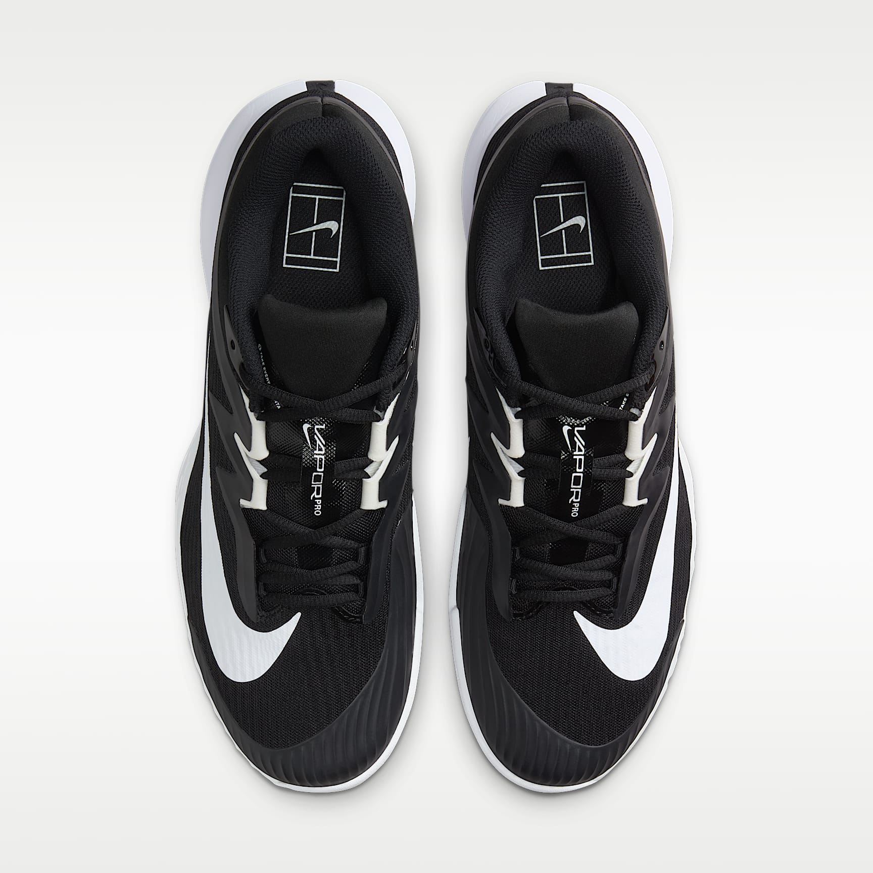 Nike Vapor Pro 3 Clay Court Tennisschuh (Herren) – Schwarz/Weiß