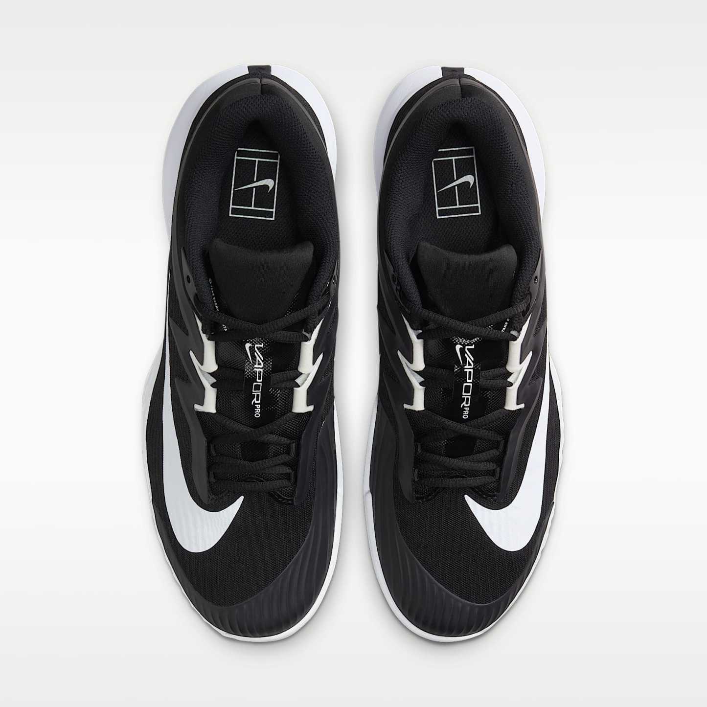Nike Vapor Pro 3 Clay Court Tennisschuh (Herren) – Schwarz/Weiß