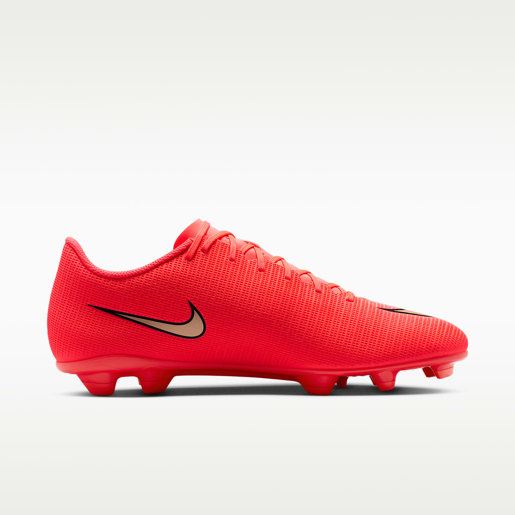 Nike Mercurial Vapor 17 Club Low-Top-Fußballschuh für verschiedene Böden – Bright Crimson/Blur